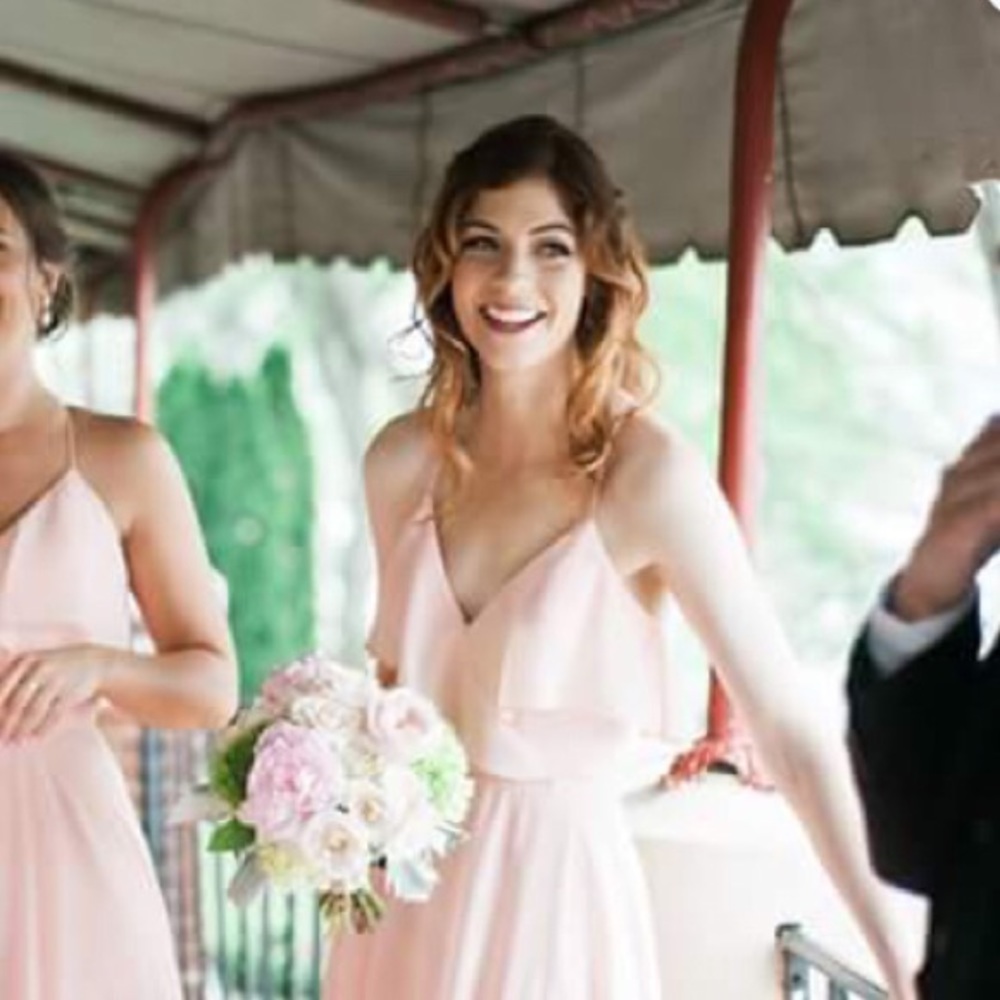Petal Pink Serendipity Bridesmaids Dress